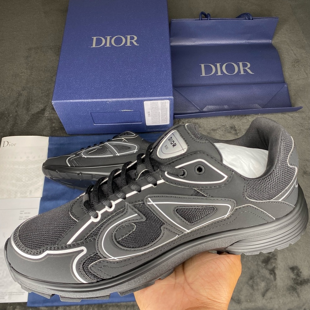 Christian Dior B30 Sneaker ‘Black’ Size 10